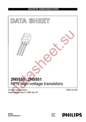 2N5551 T/R datasheet  